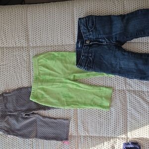Lot Of 3 (3-6 Month) Pants